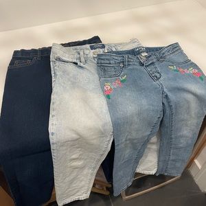 Lot of 3 girls jeans size 10